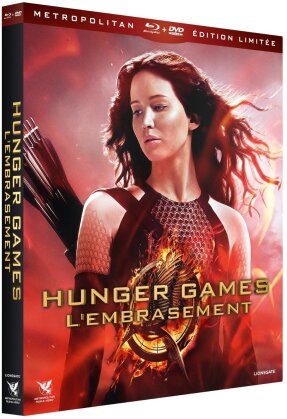 Hunger Games 2 - L'embrasement (2013) (&Eacute;dition Limit&eacute;e, 3 Blu-ray + 2 DVD + CD)
