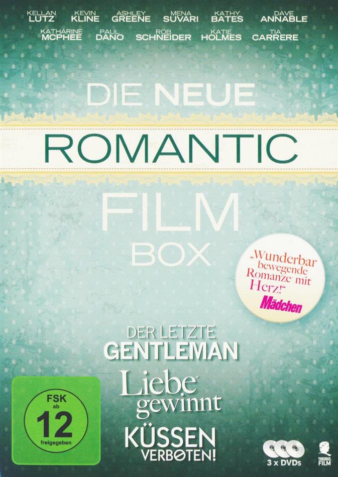 Die neue Romantic Film Box - Der letzte Gentleman / Liebe gewinnt / Küssen verboten 3 DVDs