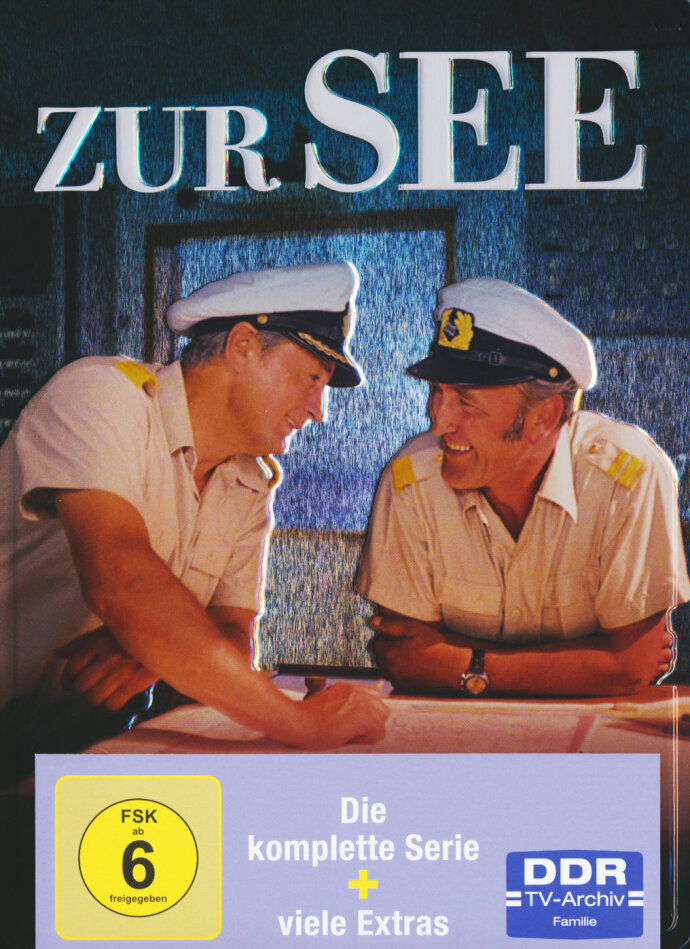 Zur See - Die komplette Serie DDR TV-Archiv, Steelbox, 4 DVDs