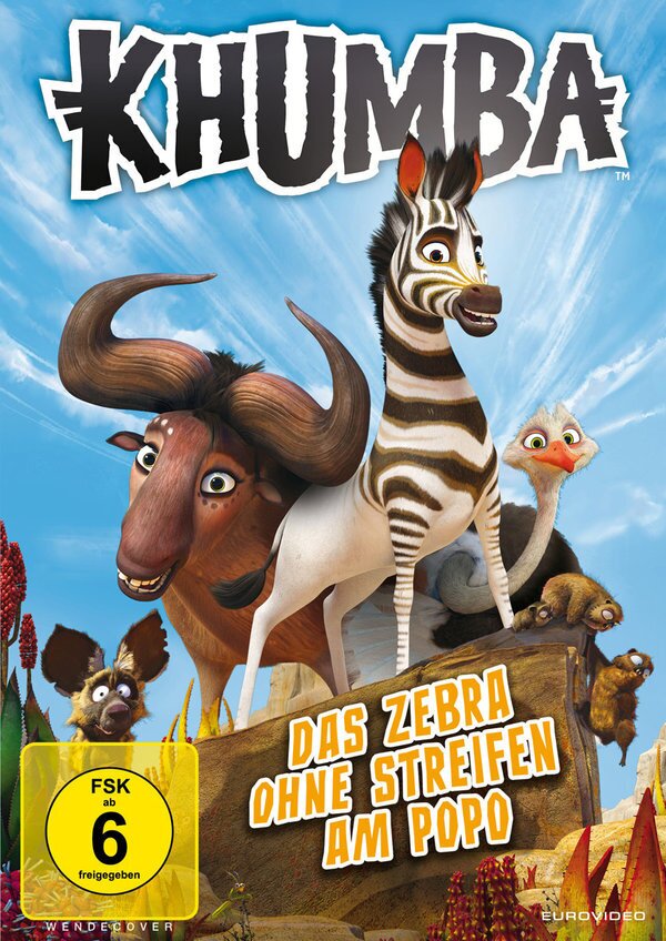 Khumba - Das Zebra ohne Streifen am Popo (2013)