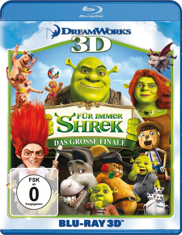 Shrek 4 - (Real 3D + 2D Single Editon) (2010)