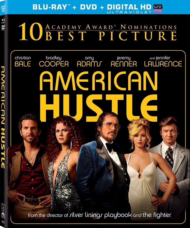 American Hustle (2013) Blu-ray + DVD