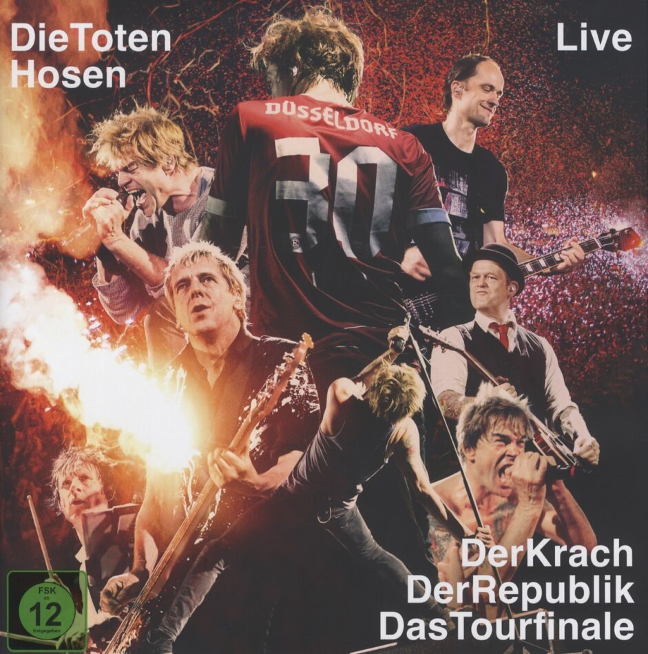Die Toten Hosen - Live: Der Krach der Republik - Das Tourfinale Blu-ray + DVD + 2 CDs + Book