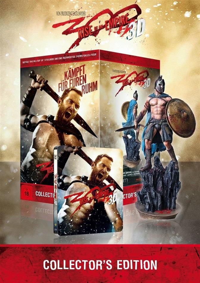 300 - Rise of an Empire - (Real 3D + 2D Steelbook + Figur) (2013) Collector's Edition