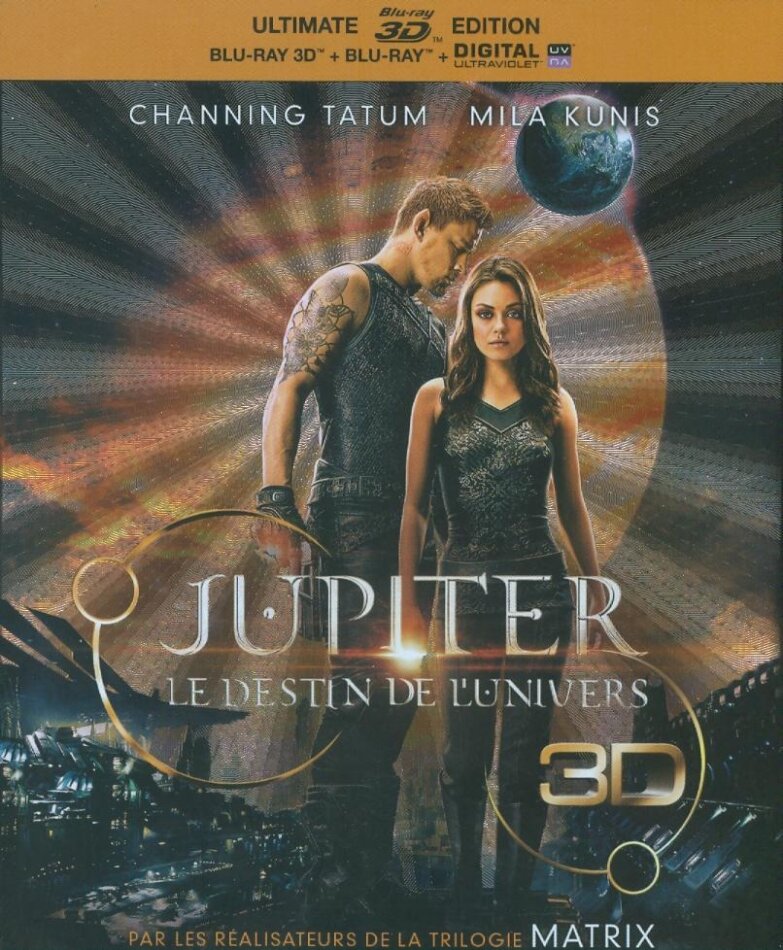 Jupiter - Le destin de l'Univers (2015) Édition Ultime, Blu-ray 3D + Blu-ray