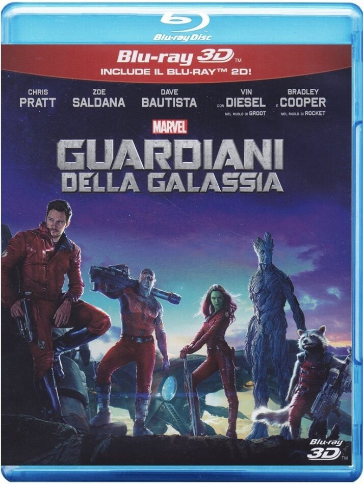 Guardiani della Galassia (2014) Blu-ray 3D + Blu-ray