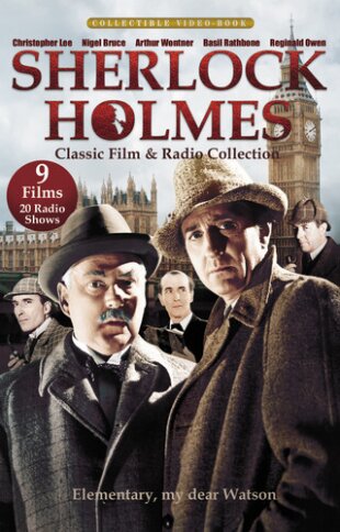 Sherlock Holmes - Classic Film and Radio Collection s/w, 3 DVDs