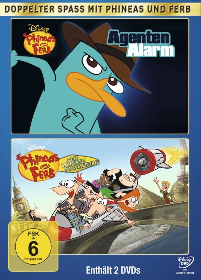 Phineas und Ferb - Agenten Alarm / Der längste Sommertag 2 DVDs