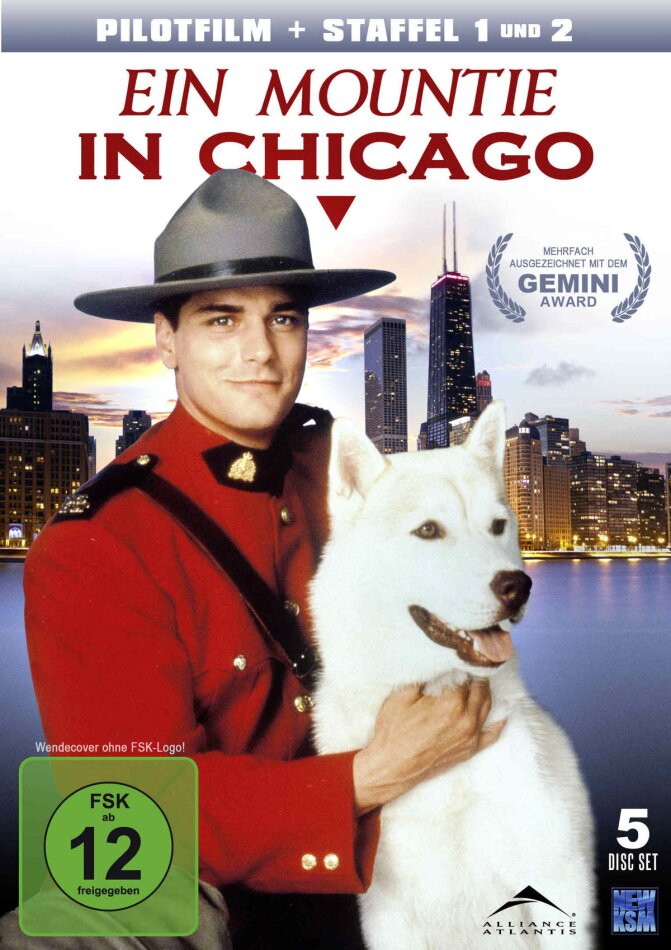 Ein Mountie in Chicago - Staffel 1 und 2 + Pilotfilm 5 DVD