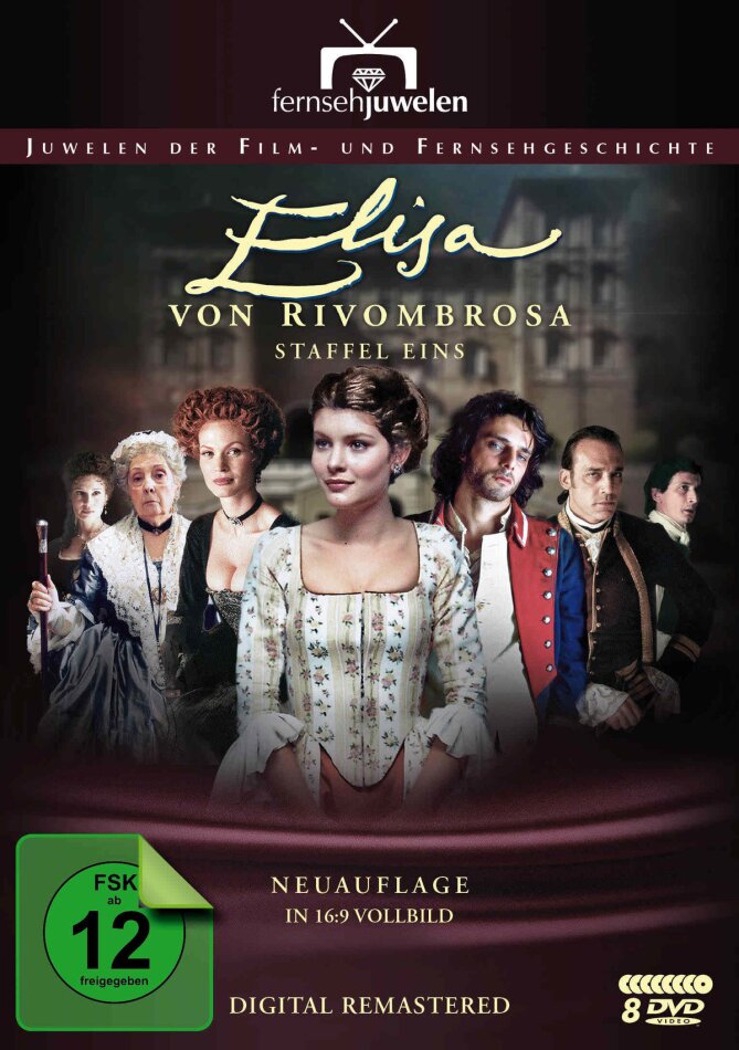 Elisa von Rivombrosa - Staffel 1 Neuauflage, 8 DVDs