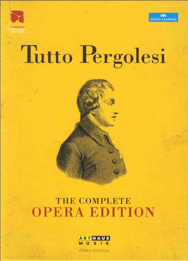 Various Artists - Pergolesi - Tutto Pergolesi Arthaus Musik, Unitel Classica, 12 DVDs
