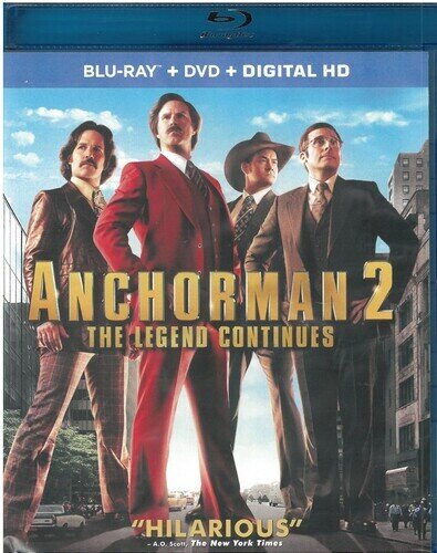 Anchorman 2 - The Legend Continues (2014) Blu-ray + DVD