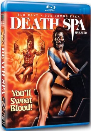 Death Spa Unrated, Blu-ray + DVD