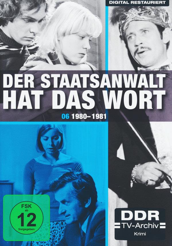 Der Staatsanwalt hat das Wort - Box 6 DDR TV-Archiv, b/w, 4 DVDs