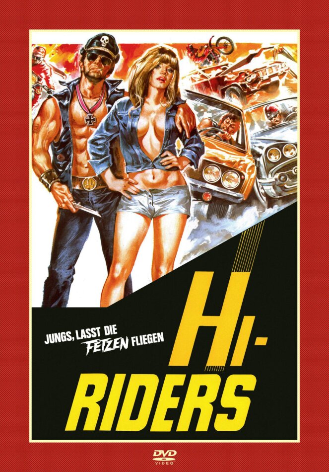 Hi-Riders - Jungs, lasst die Fetzen fliegen (1978) Piccola Hartbox, Edizione Limitata, Uncut
