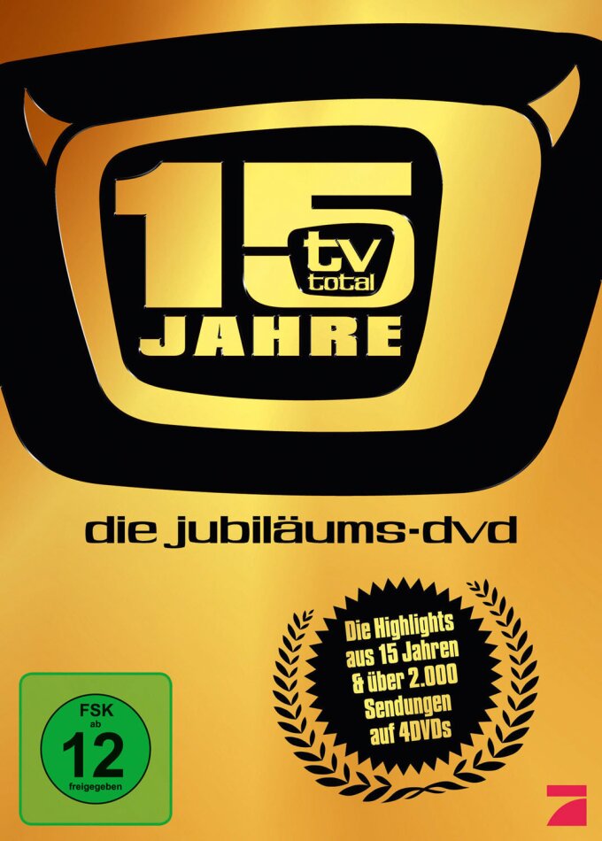 TV Total - 15 Jahre Jubiläums-Box 4 DVDs