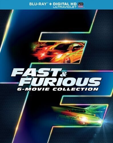 Fast & Furious 1-6 6 Blu-rays