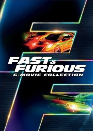 Fast & Furious 1-6 6 DVDs
