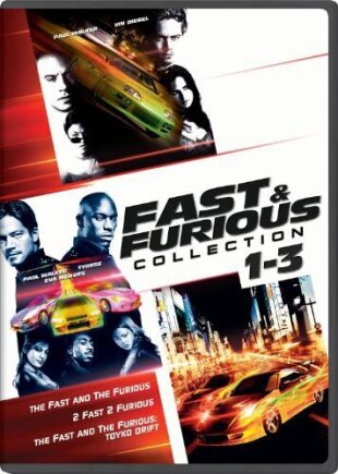 Fast & Furious 1-3 3 DVDs