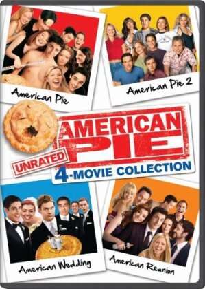 American Pie 4-Movie Collection - American Pie 1 & 2 / American Wedding / American Reunion (Unrated)