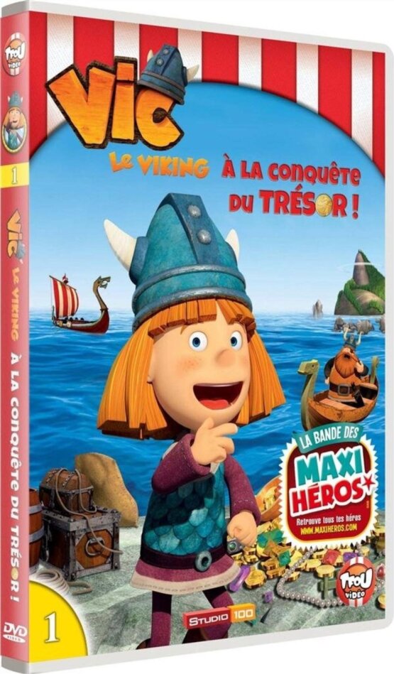 Vic le Viking (animation digitale) - Vol. 1 - à la conquête du trésor!