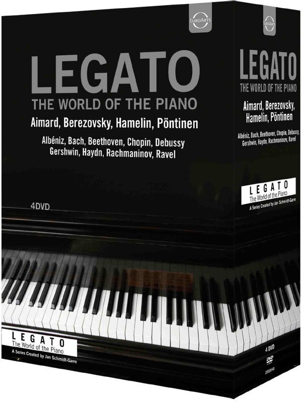 Various Artists & Boris Berezovsky - Legato - The World of the Piano Legato - World of the piano, Euro Arts, Coffret, 4 DVD