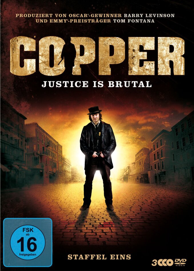 Copper - Justice is brutal - Staffel 1 3 DVDs