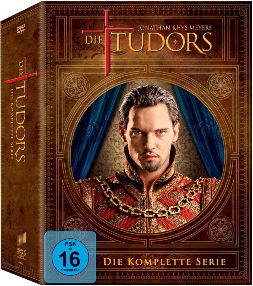 Die Tudors - Staffel 1-4 13 DVDs