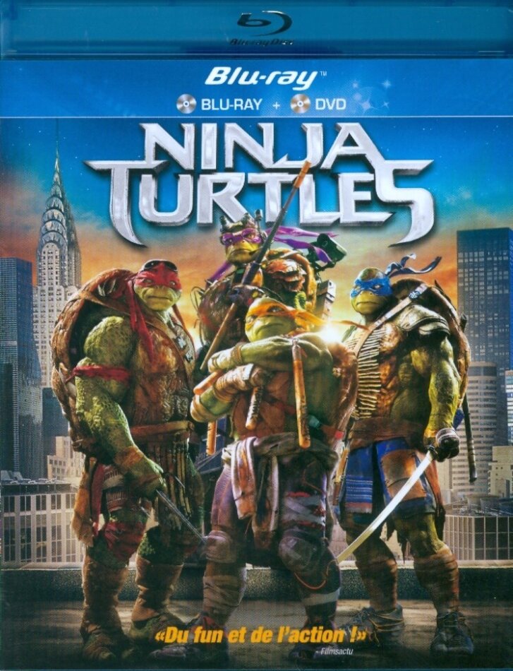 Ninja Turtles (2014) Blu-ray + DVD