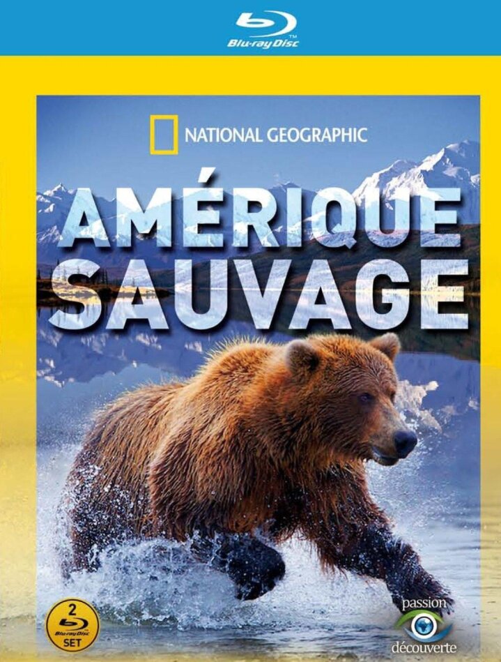 National Geographic - Amérique sauvage Collection National Geographic, 2 Blu-ray
