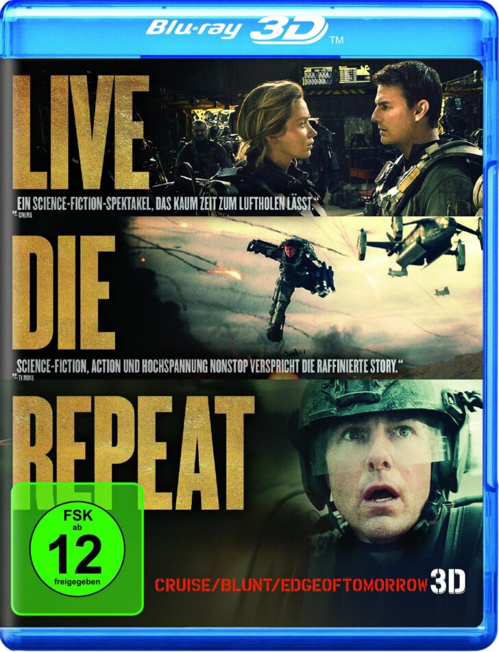 Edge of Tomorrow - Live Die Repeat (2014)