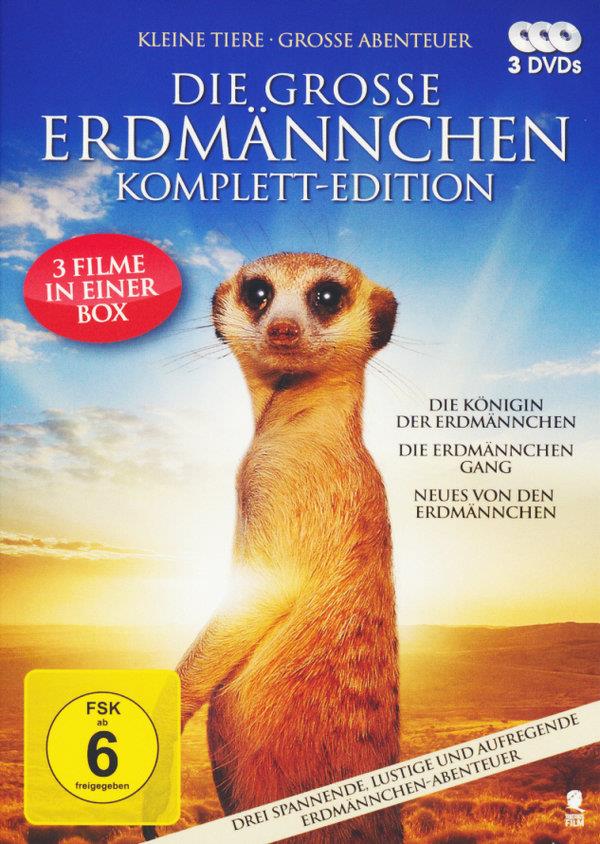 Die Grosse Erdmännchen Komplett Edition 3 DVD