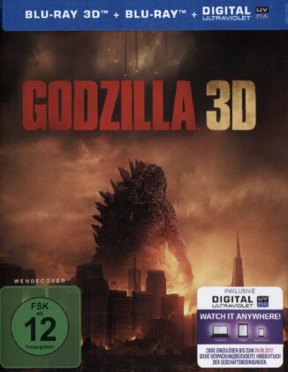 Godzilla (2014) (Blu-ray 3D + Blu-ray)