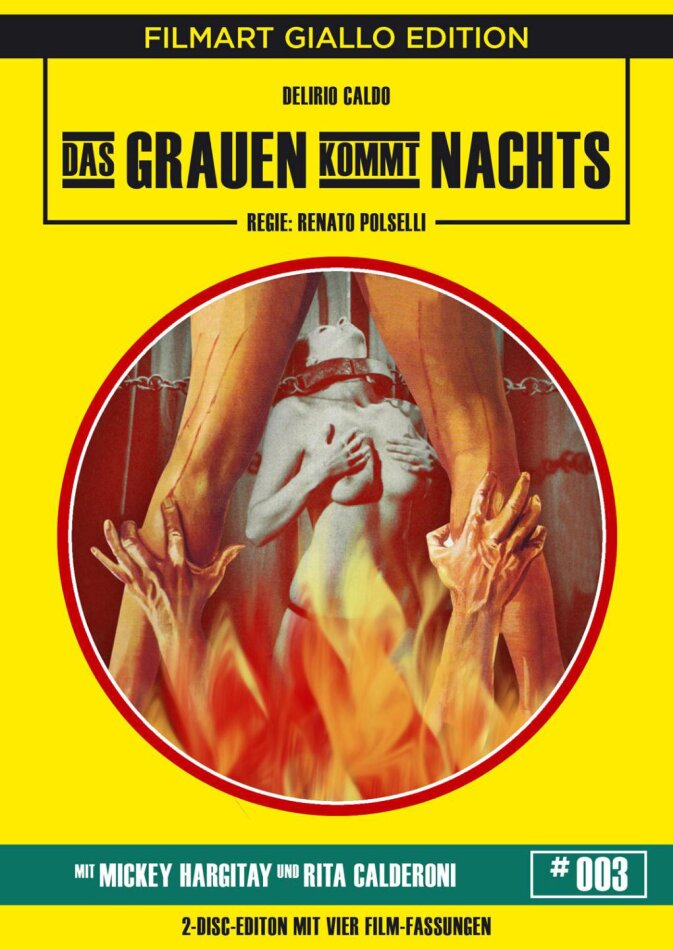 Das Grauen kommt nachts (1972) Filmart Giallo Edition, Edizione Limitata, 2 DVD
