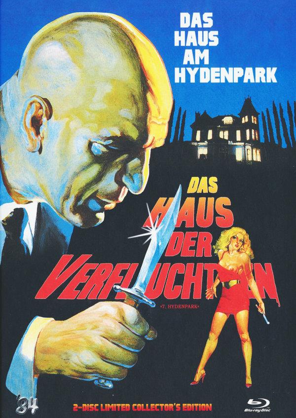 Das Haus der Verfluchten (1985) Cover A, Limited Edition, Mediabook, Blu-ray + DVD