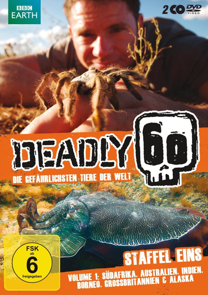 Deadly 60 - Die gefährlichsten Tiere der Welt - Vol. 1 2 DVDs