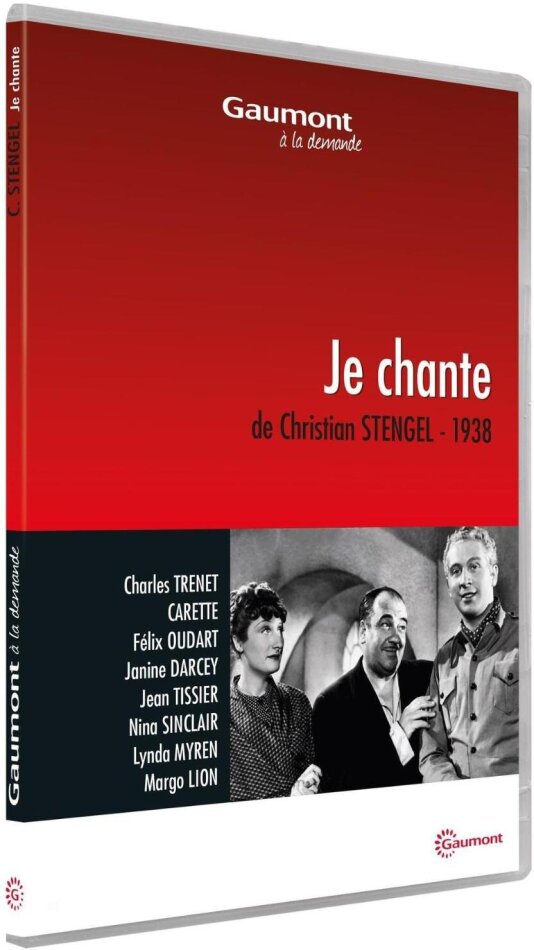 Je chante (1938) Collection Gaumont à la demande, n/b