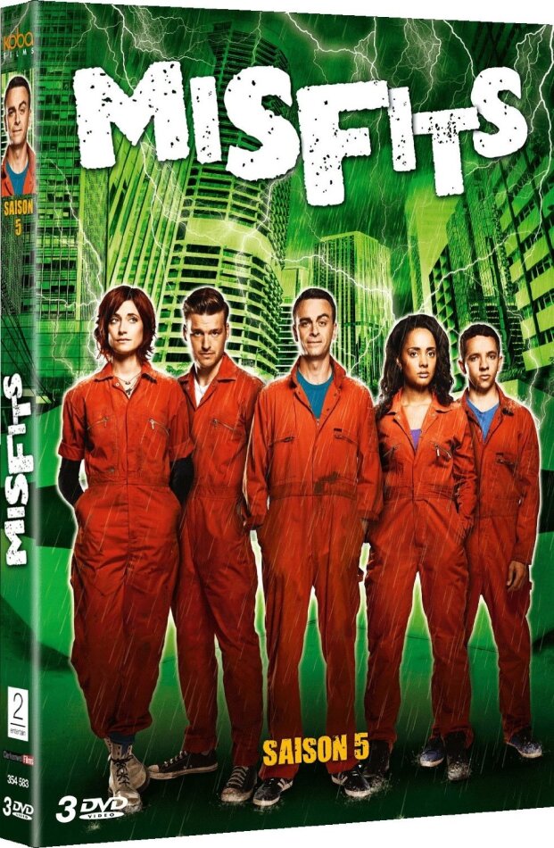 Misfits - Saison 5 3 DVDs
