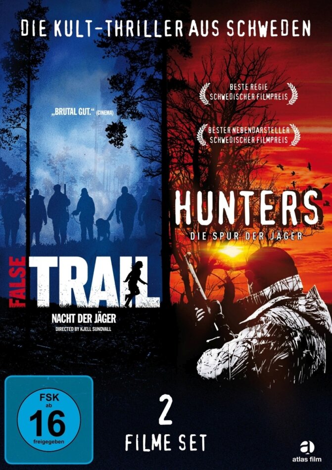 Hunters - Die Spur der Jäger / False trail - Nacht der Jäger 2 DVD
