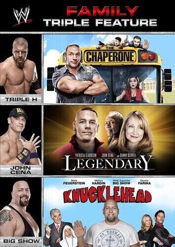 The Chaperone / Legendary / Knucklehead - WWE Family Triple Feature 3 DVD