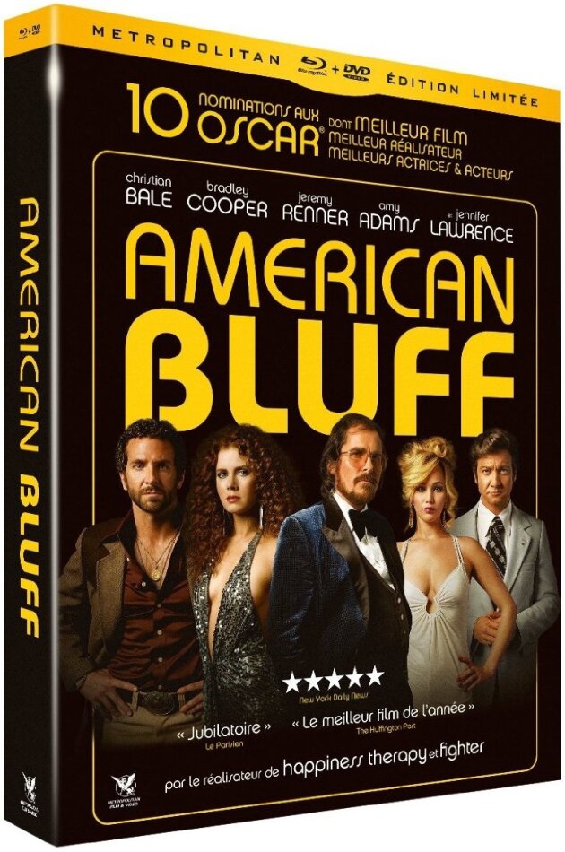 American Bluff (2013) Limited Edition, Blu-ray + DVD + CD