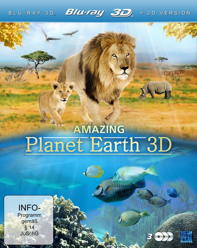 Amazing Planet Earth - Entdeckungsreise unserer Erde 3 Blu-ray 3D (+2D)