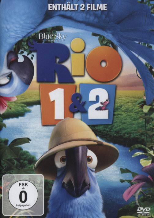 Rio (2011) / Rio 2 (2014) 2 DVDs