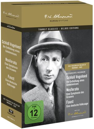 Die F.W. Murnau Box (Deluxe Edition, 3 DVDs)