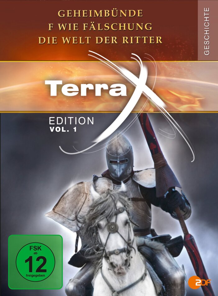 Terra X - Edition Vol. 1: Geheimbünde / F wie Fälschung / Die Welt der Ritter 3 DVDs