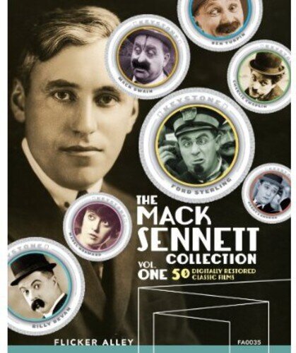 The Mack Sennett Collection - Vol. 1 n/b, 3 Blu-ray