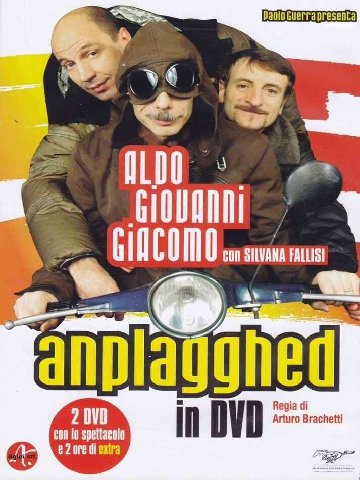 Aldo, Giovanni & Giacomo - Anplagghed in DVD (2007) 2 DVDs