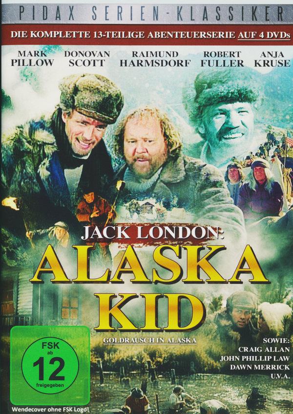 Jack London: Alaska Kid - Goldrausch in Alaska - Die Komplette Serie Pidax Serien-Klassiker, 4 DVDs