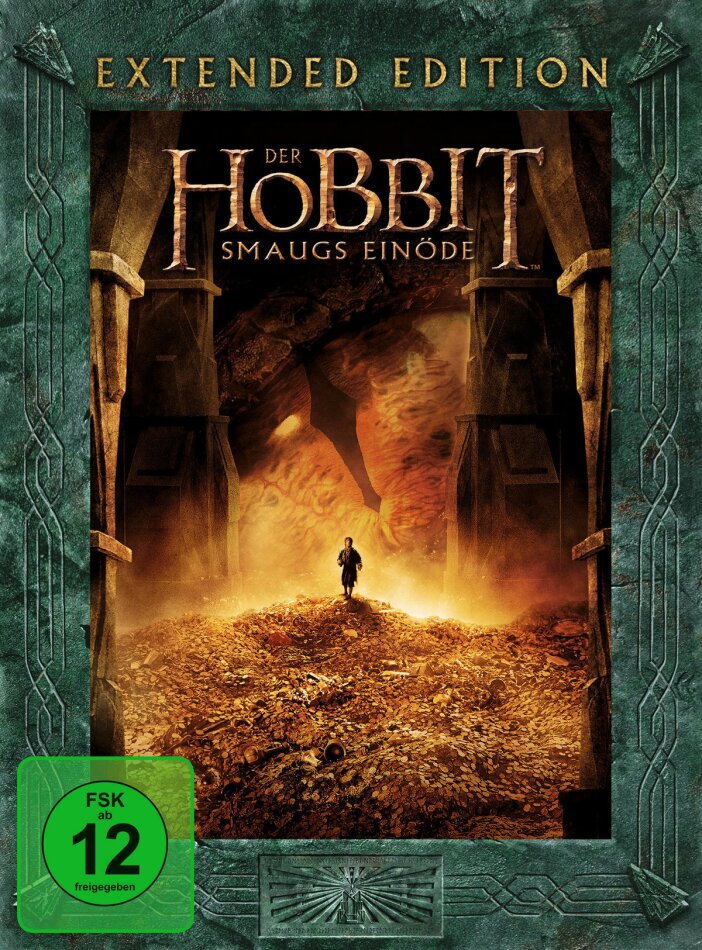 Der Hobbit 2 - Smaugs Einöde (2013) Extended Edition, 5 DVDs