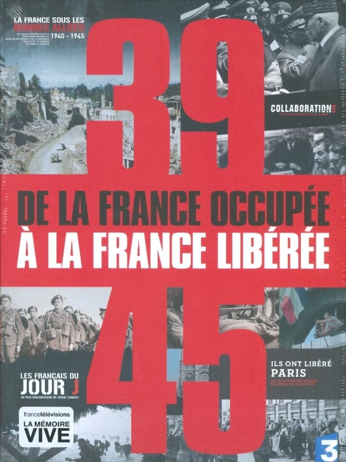 39 - 45: De la France occupée à la France libérée 4 DVD